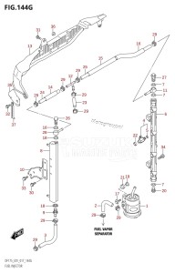 DF150Z From 15002Z-710001 (E01 E40)  2017 drawing FUEL INJECTOR (DF175Z:E01)