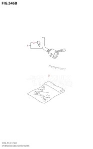 DF15A From 01504F-310001 (P03)  2013 drawing OPT:REMOCON CABLE (ELECTRIC STARTER)