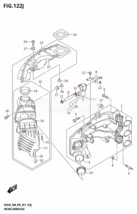 DF25A From 02504F-710001 (P01)  2017 drawing INTAKE MANIFOLD (DF30AQ:P01)