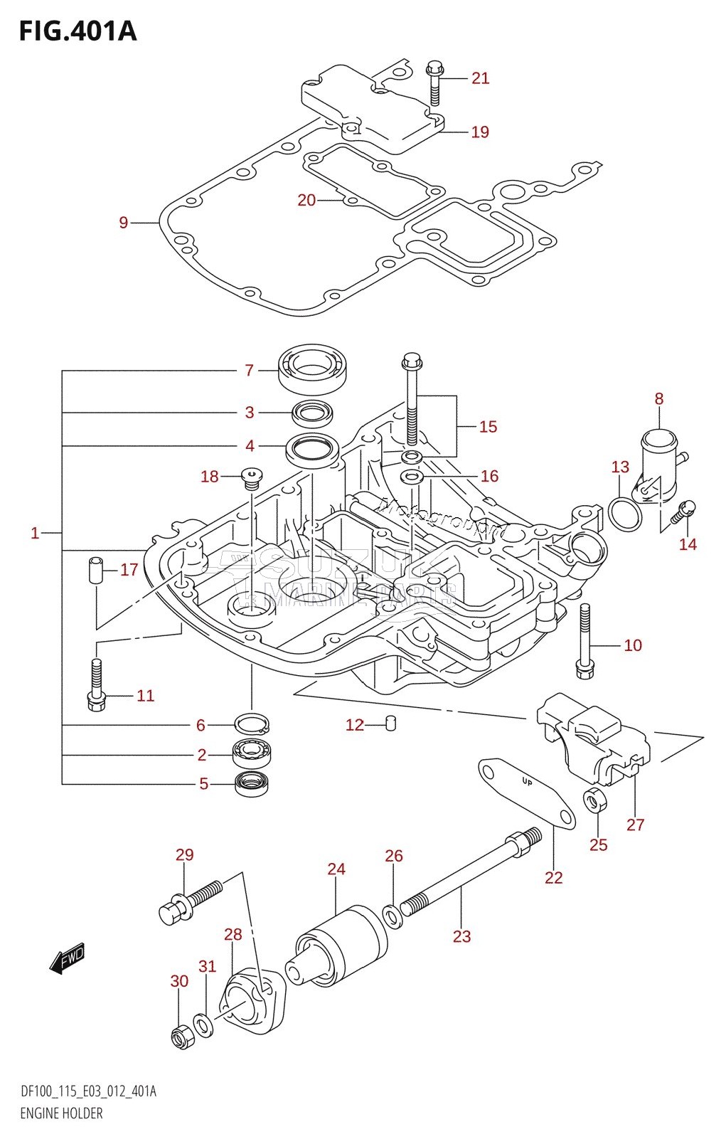 ENGINE HOLDER