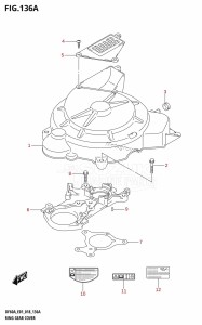 DF60A From 06002F-810001 (E01 E40)  2018 drawing RING GEAR COVER