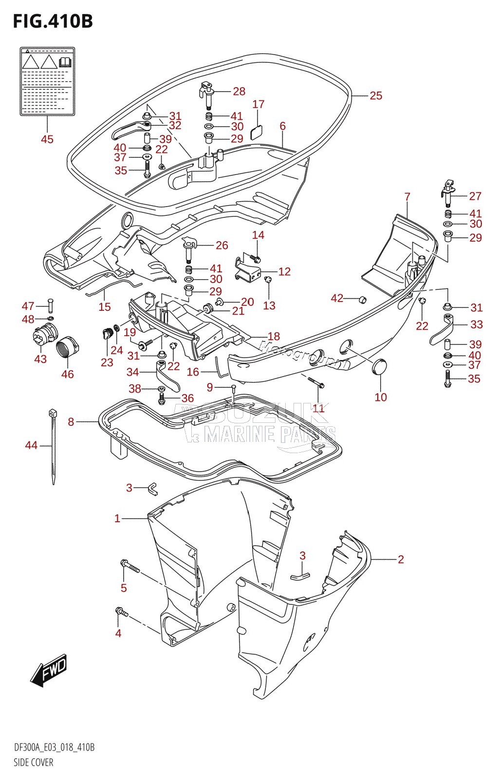 SIDE COVER (L-TRANSOM)