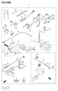 DF9.9 From 00992F-680001 (P01)  2006 drawing OPT:TILLER HANDLE (K5,K6,K7,K8,K9,K10,011)