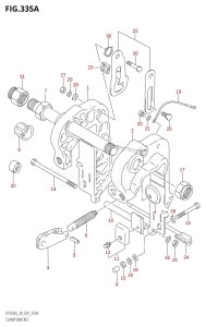 DT25 From 02501K-680001 (E36)  2006 drawing CLAMP BRACKET