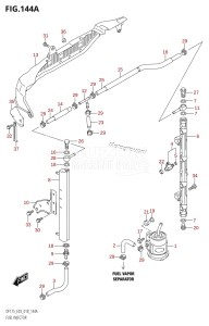 DF150Z From 15002Z-810001 (E03)  2018 drawing FUEL INJECTOR