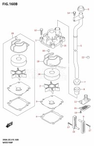 DF50A From 05004F-910001 (E03)  2019 drawing WATER PUMP (DF50AVT,DF60AVT)