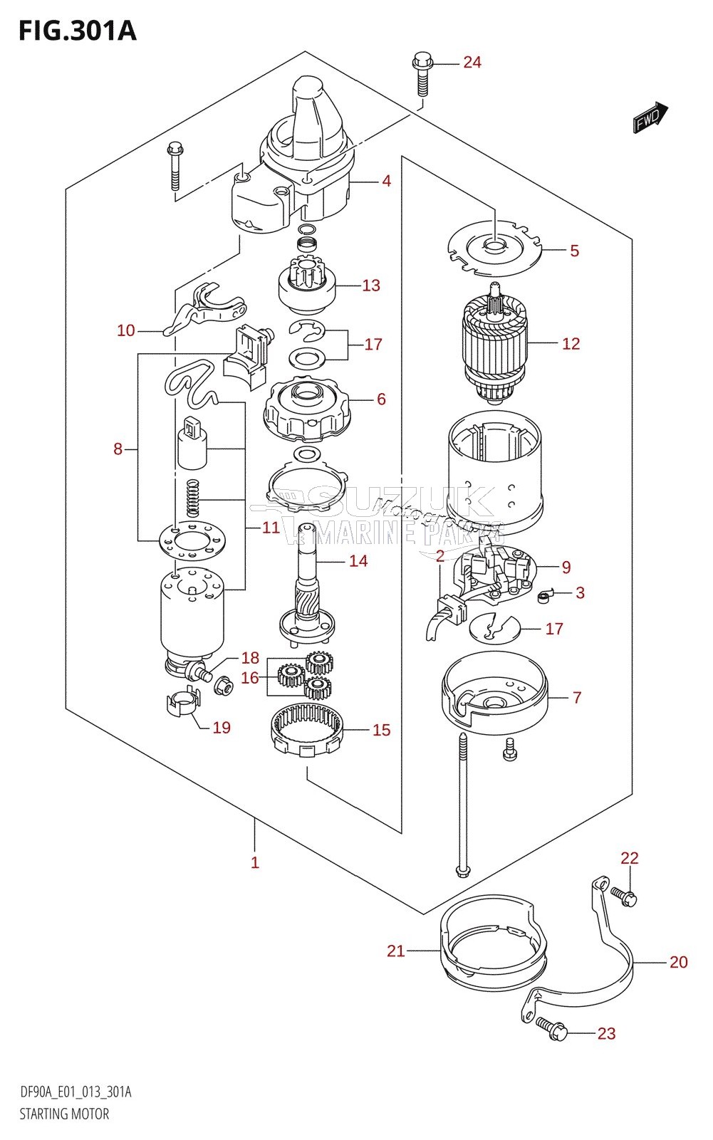 STARTING MOTOR