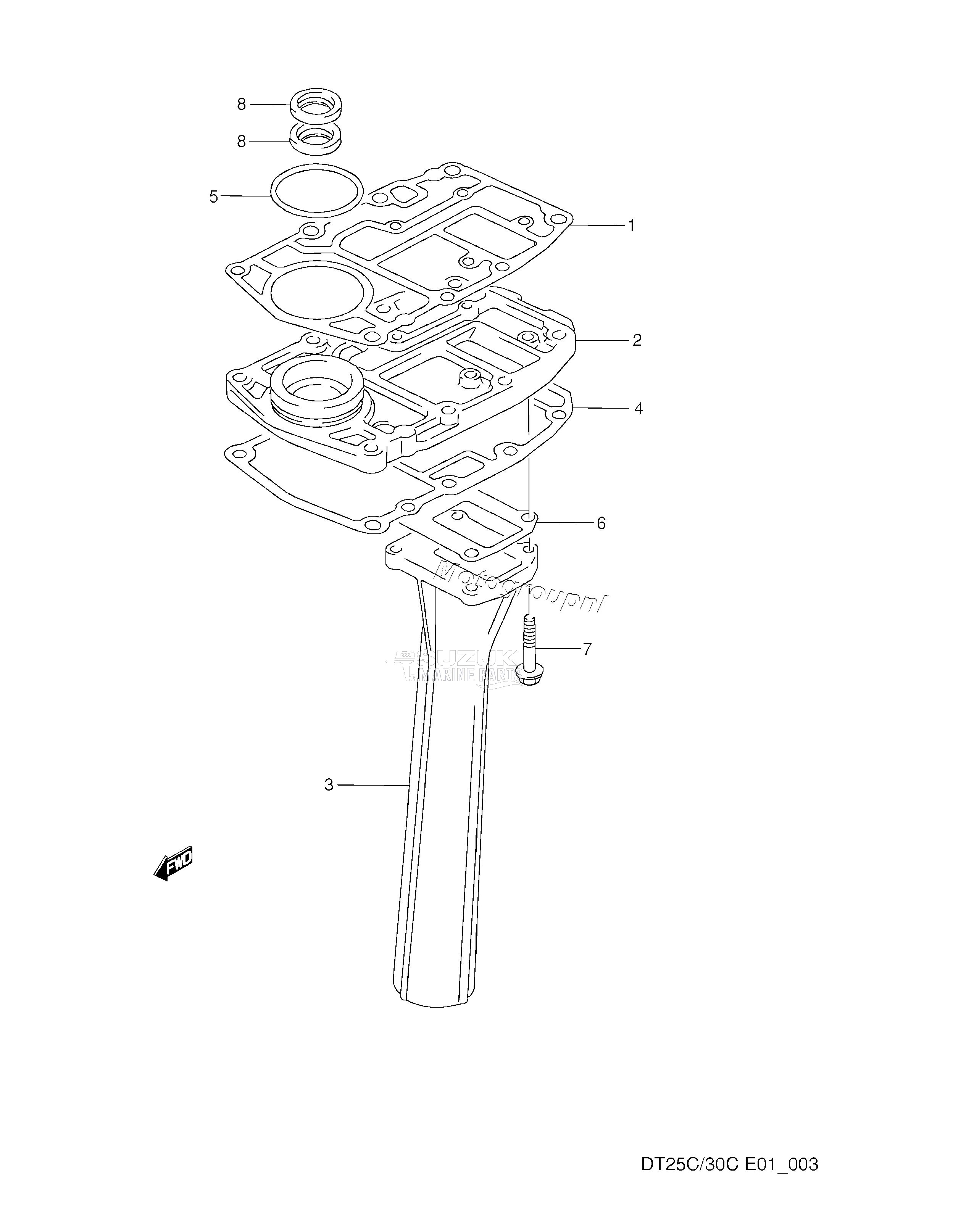 EXHAUST TUBE