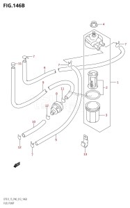 DT9.9 From 00993K-310001 (P36 P40)  2013 drawing FUEL PUMP (DT9.9K:P40)