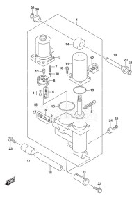 DF 50A drawing Trim Cylinder High Thrust