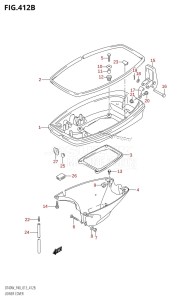 DT40 From 04005-310001 ()  2013 drawing LOWER COVER (DT40W:P90)