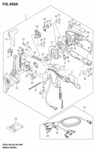 DF250ATSS From 25001N-440001 (E03)  2024 drawing REMOTE CONTROL (DF25AT,DF30AT)