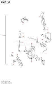 DT30 From 03001-421001 ()  2004 drawing OPT:REMOTE CONTROL PARTS (DT25K:E13)