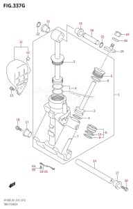 DF115A From 11503F-410001 (E01 E40)  2014 drawing TRIM CYLINDER (DF140AT:E01)