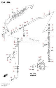 DF150Z From 15002Z-710001 (E01 E40)  2017 drawing FUEL INJECTOR (DF150T:E01)