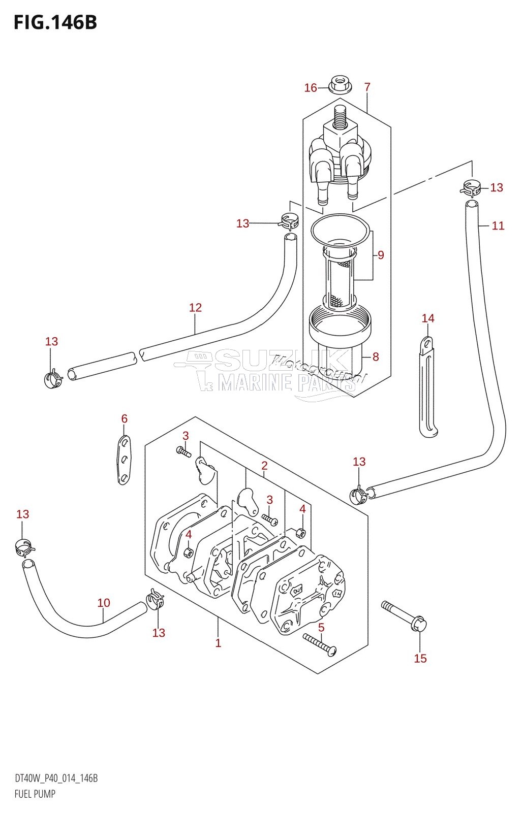 FUEL PUMP (DT40W:P90)