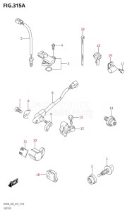 08002F-810001 (2018) 80hp E03-USA (DF80AT) DF80A drawing SENSOR