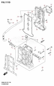 DF50A From 05003F-910001 (E01)  2019 drawing CYLINDER HEAD (DF60AVT,DF60AVTH)