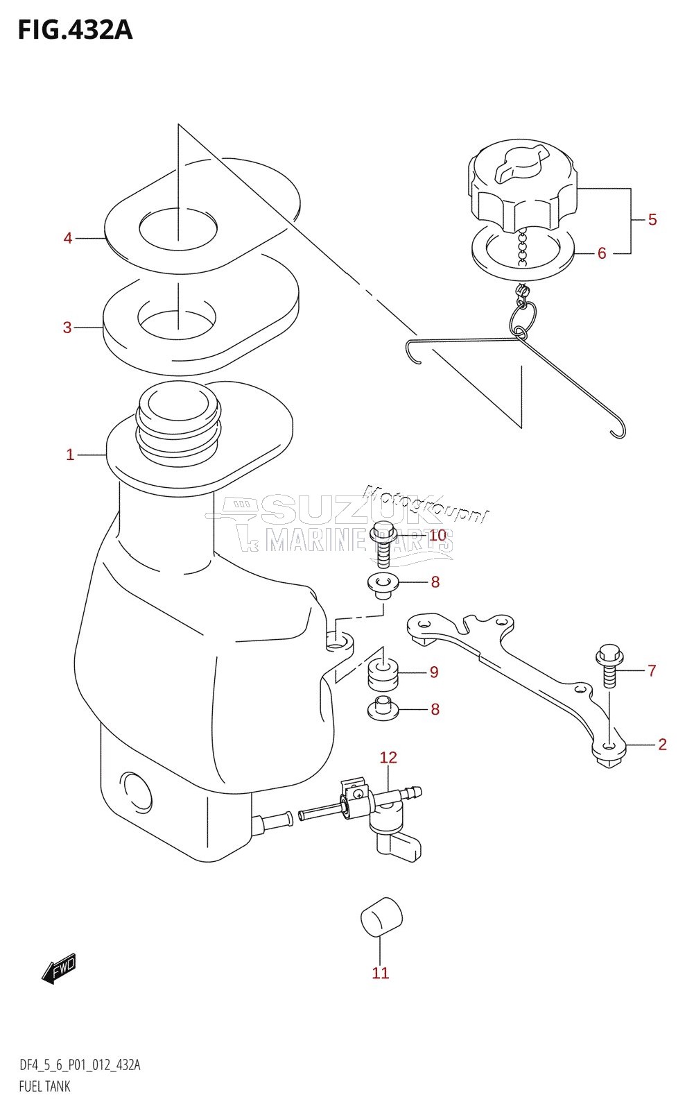 FUEL TANK (DF4:P01)