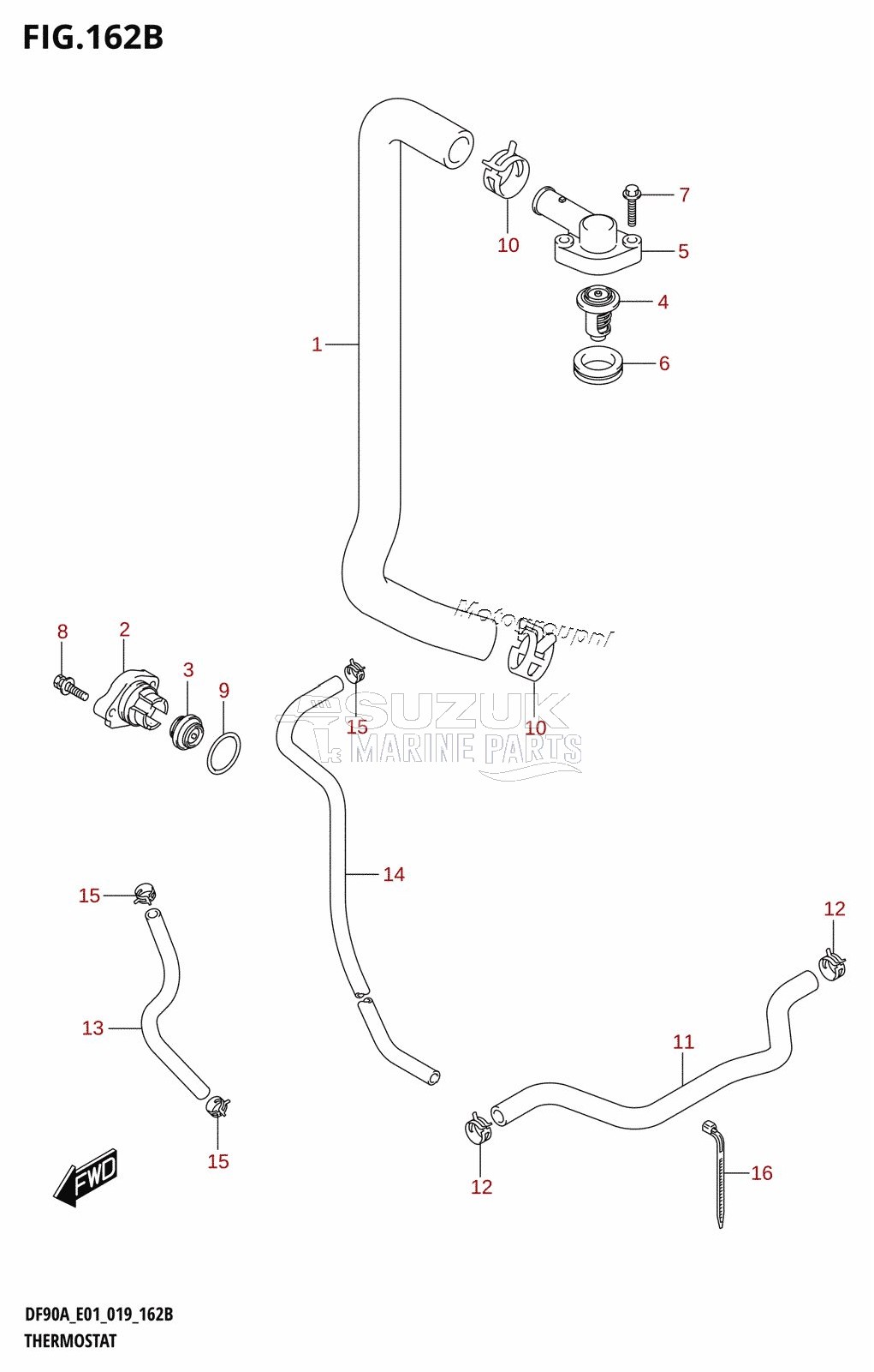 THERMOSTAT (DF70ATH,DF80A,DF90ATH)