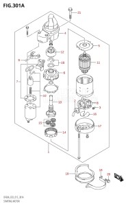 04003F-510001 (2005) 40hp E03-USA (DF40A) DF40A drawing STARTING MOTOR