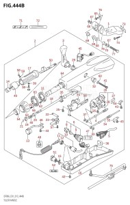 DF90A From 09003F-310001 (E01 E40)  2013 drawing TILLER HANDLE (DF70ATH:E40)