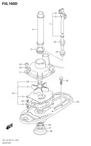 DT30 From 03005-710001 ()  2017 drawing WATER PUMP (DT30:P40)