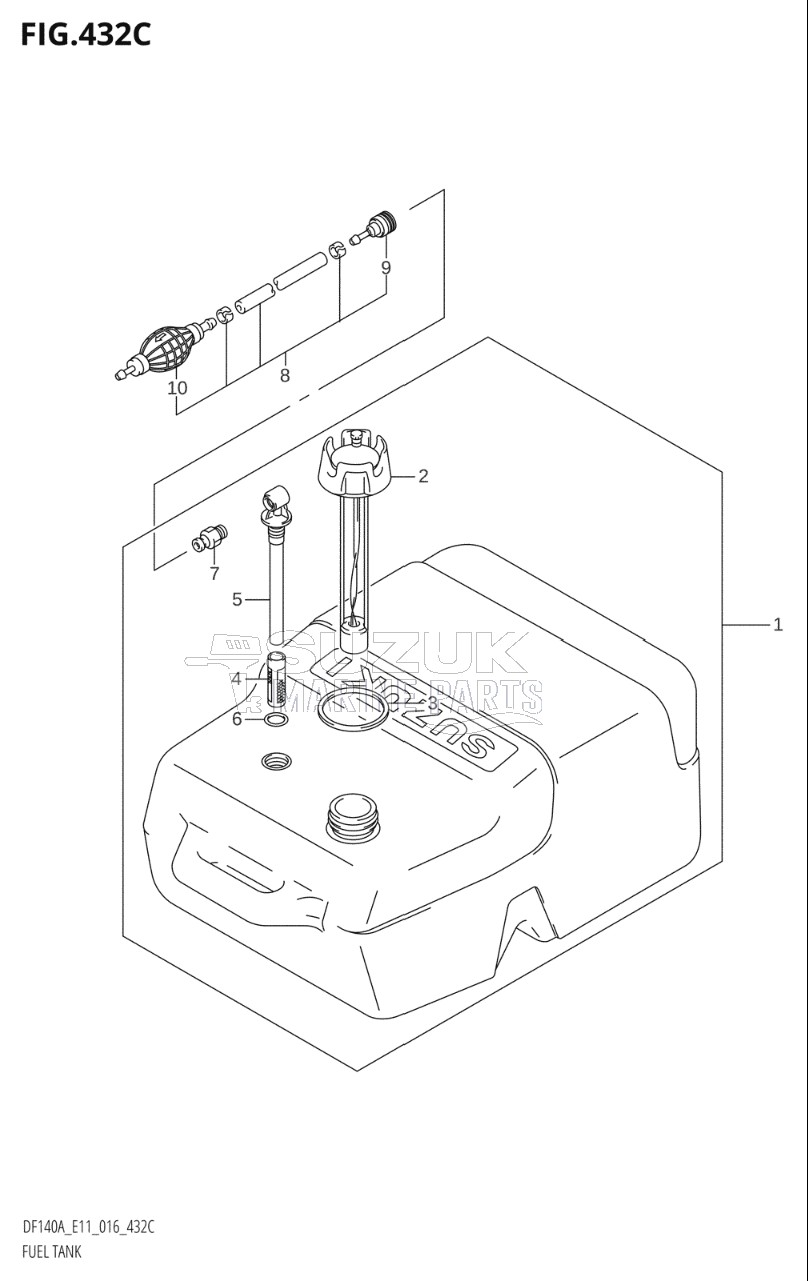 FUEL TANK (DF140AT:E40)