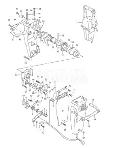 Outboard DF 115 drawing Top Mount Dual (2) (2005 & Newer)