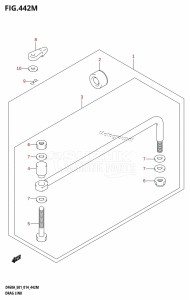 DF40A From 04004F-410001 (E34-Italy)  2014 drawing DRAG LINK (DF60ATH:E40)