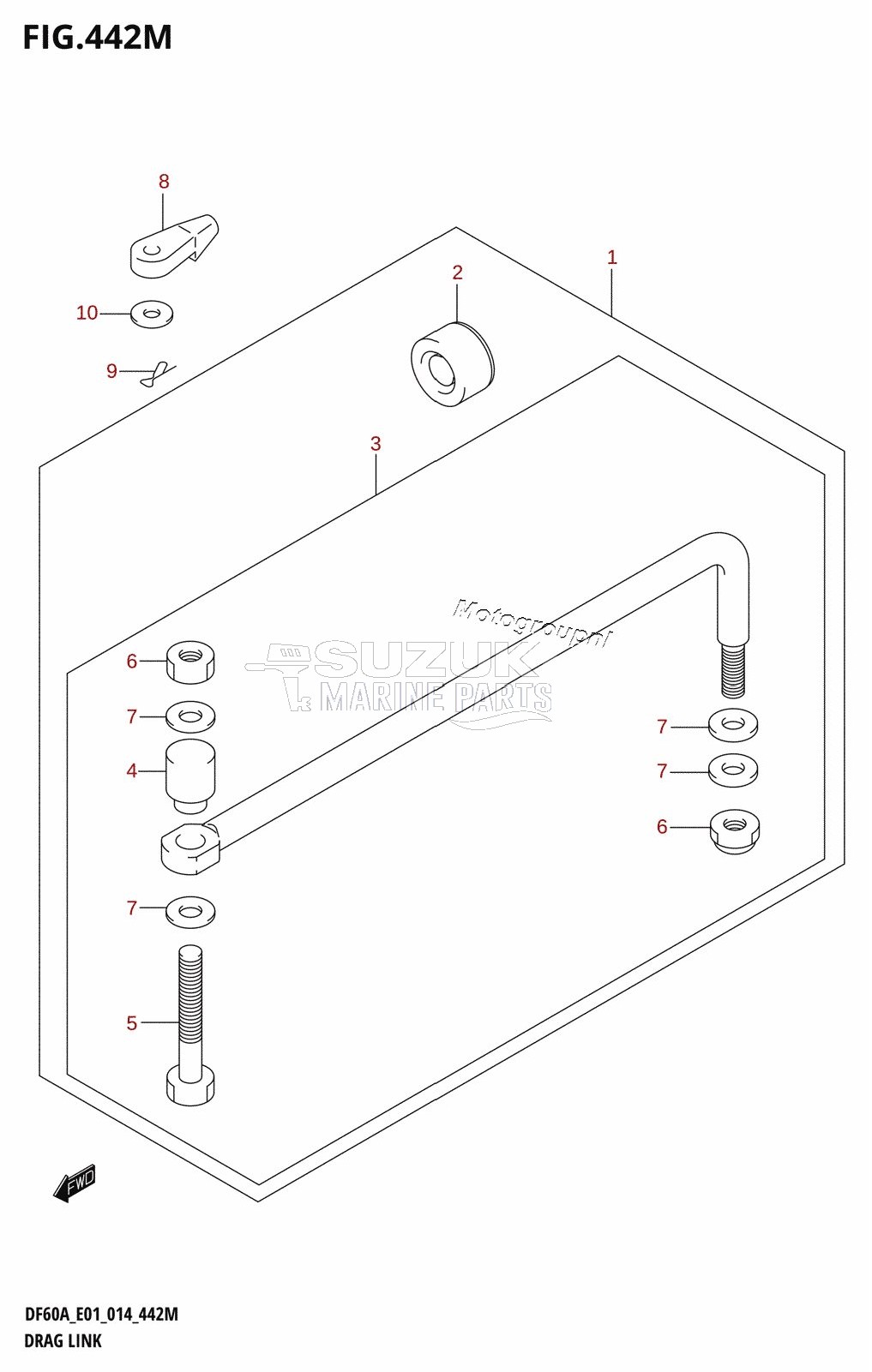 DRAG LINK (DF60ATH:E40)