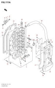 DF140A From 14003F-310001 (E01 E40)  2013 drawing CYLINDER HEAD