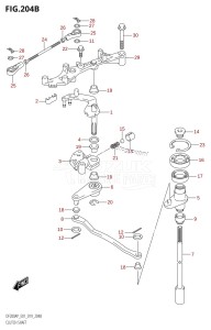 DF150AP From 15003P-910001 (E01 E40)  2019 drawing CLUTCH SHAFT (DF200AP:E01)