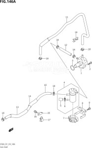 05003F-410001 (2014) 50hp E01-Gen. Export 1 (DF50A  DF50ATH) DF50A drawing FUEL PUMP