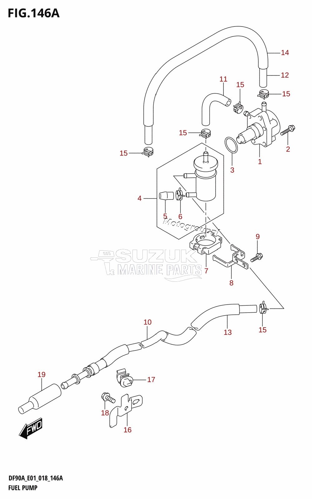 FUEL PUMP (DF70A,DF70ATH,DF80A,DF90A,DF90ATH)