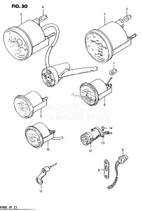 DT40 From 04003-503697 ()  1985 drawing OPTIONAL : METER