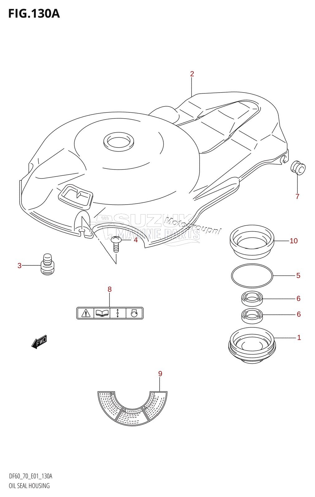 OIL SEAL HOUSING