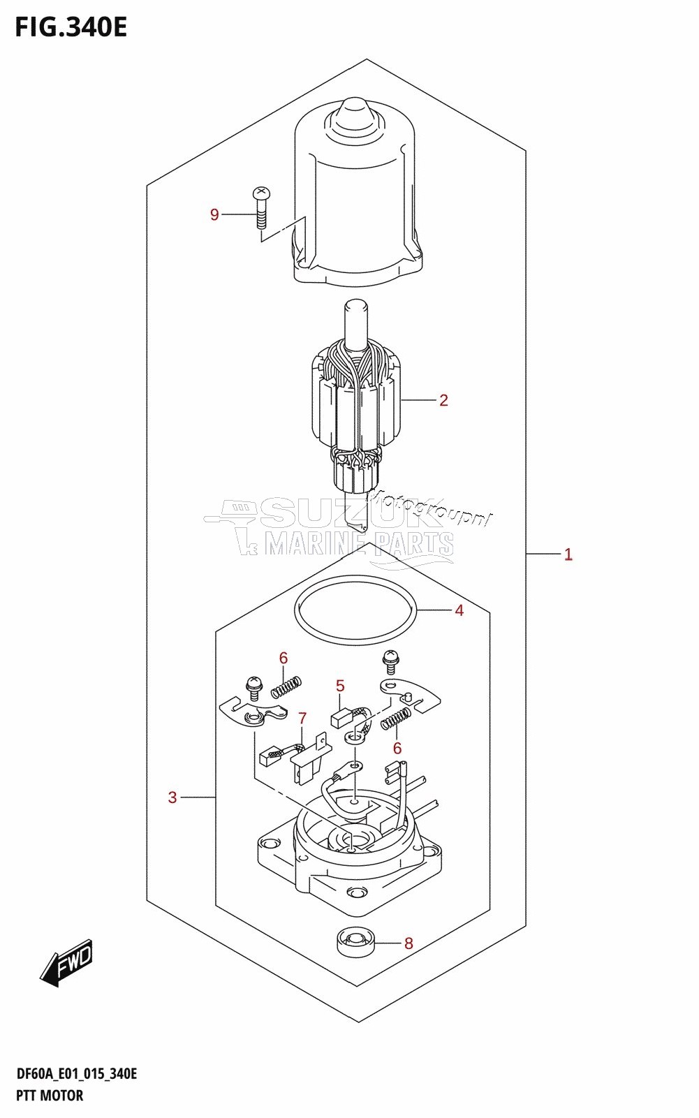 PTT MOTOR (DF50ATH:E01)