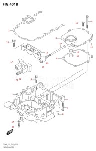 05003F-810001 (2018) 50hp E03-USA (DF50A) DF50A drawing ENGINE HOLDER (DF50AVT,DF60AVT)