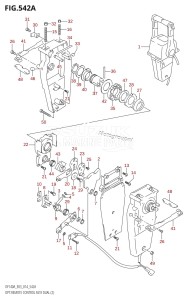 DF115AZ From 11503Z-410001 (E03)  2014 drawing OPT:REMOTE CONTROL ASSY DUAL (2)