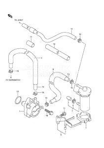 DF 115 drawing Fuel Pump