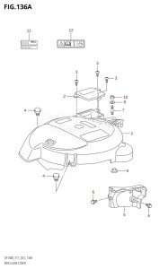 DF115BT From 11506F-340001 (E11 E40)  2023 drawing RING GEAR COVER (022)