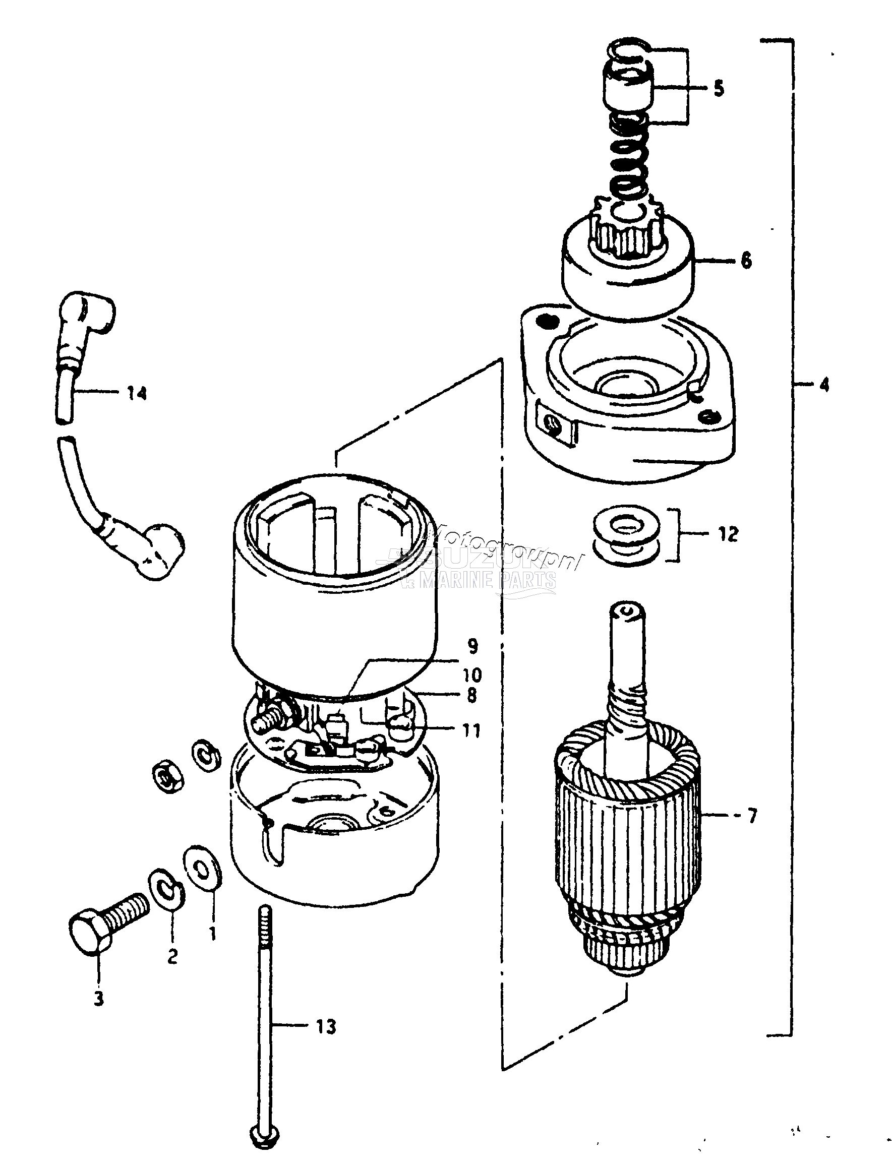 STARTING MOTOR