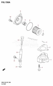 DF9.9A From 00994F-410001 (P01)  2014 drawing OIL PUMP.