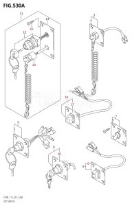 DF115Z From 11501Z-880001 (E01 E40)  2008 drawing OPT:SWITCH (K1,K2,K3,K4)