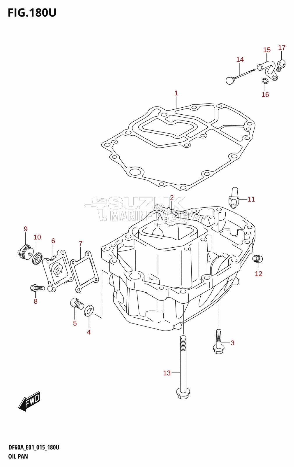 OIL PAN (DF60AVTH:E40)