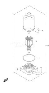 Outboard DF 25A drawing PTT Motor