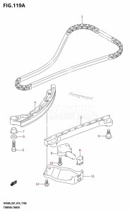 DF60A From 06002F-410001 (E01 E40)  2014 drawing TIMING CHAIN