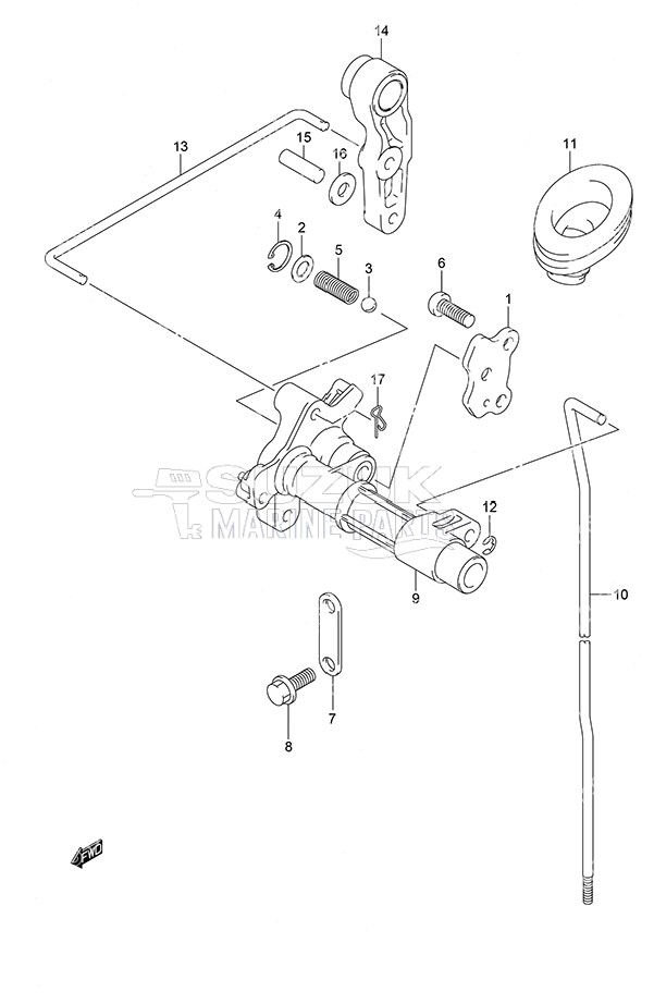 Clutch Rod w/Remote Control