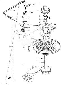 DT6 From 00601-401001 till 406518 ()  1984 drawing STARTER 1